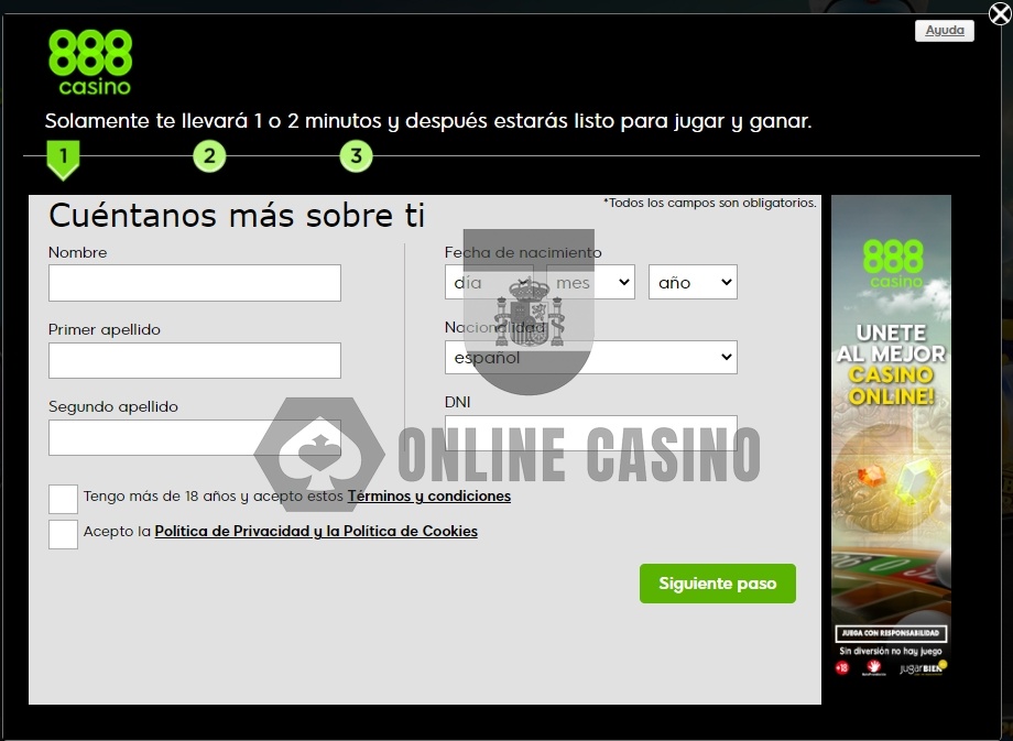 888 Casino registro 888 Casino registro