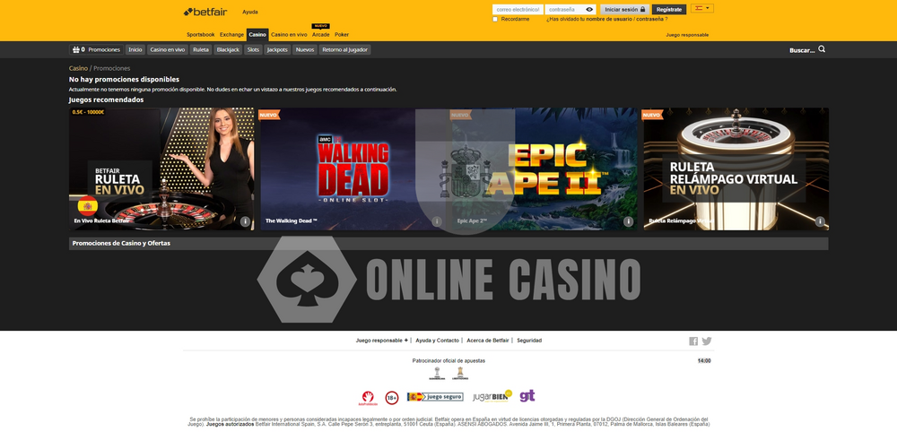 Betfair Casino bonos Betfair Casino bonos