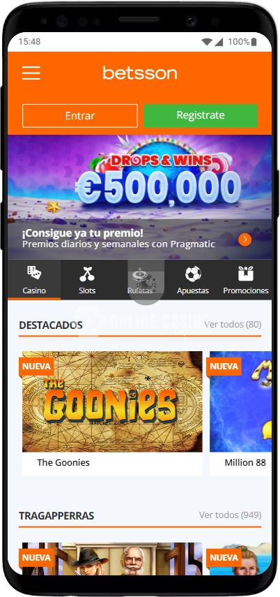 Betsson Casino versіón móvіl Betsson Casino versіón móvіl