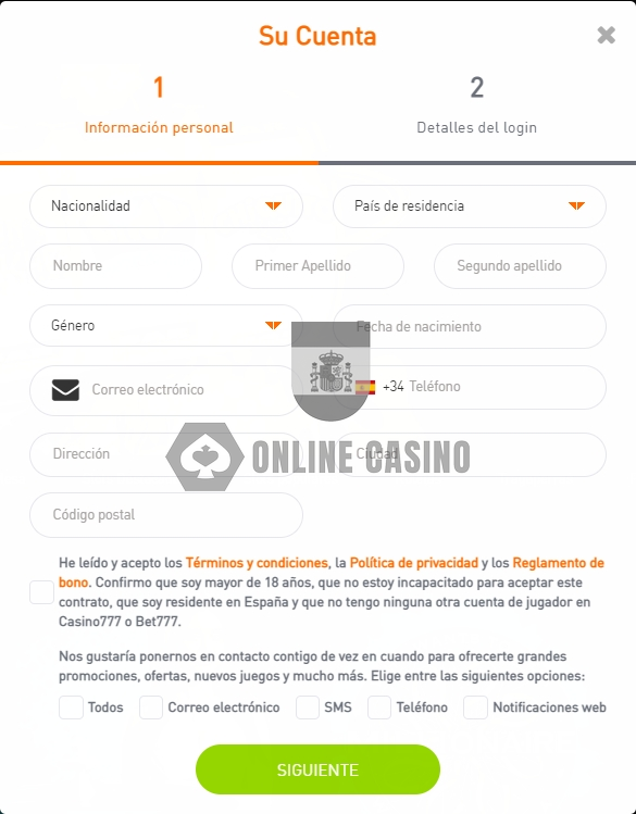 Casino777 registro Casino777 registro