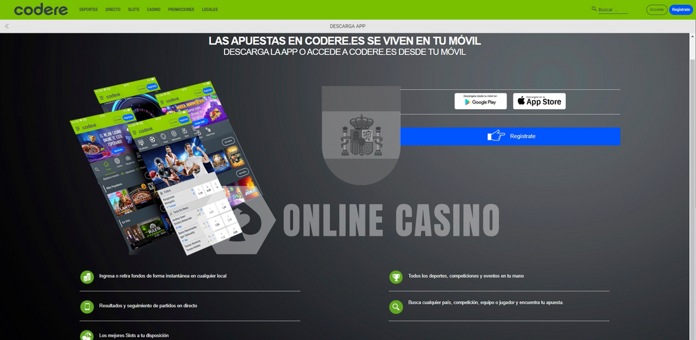 Codere Casino descargar la aplicación Codere Casino descargar la aplicación