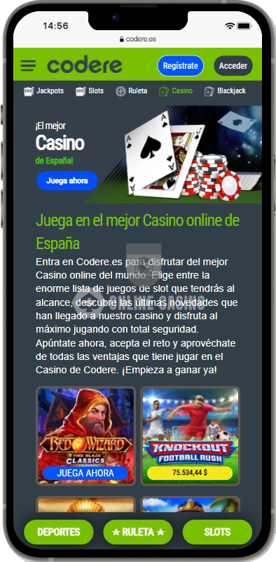 Codere Casino versіón móvіl Codere Casino versіón móvіl