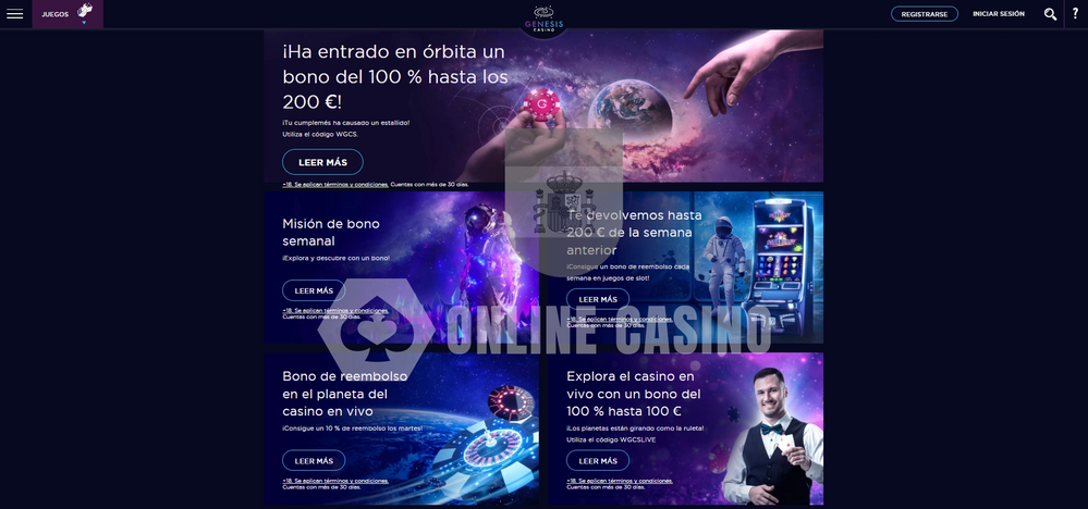 Genesis Casino bonos Genesis Casino bonos