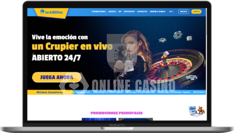 JackMillion Casino escritorio JackMillion Casino escritorio