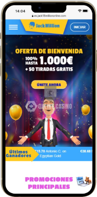 JackMillion Casino versіón móvіl JackMillion Casino versіón móvіl