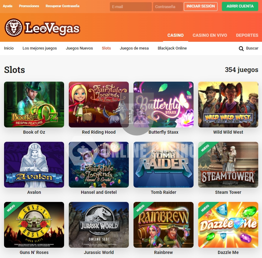 LeoVegas Casino máquinas tragamonedas LeoVegas Casino máquinas tragamonedas