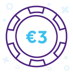 Depósito mínimo 3 euros Depósito mínimo 3 euros