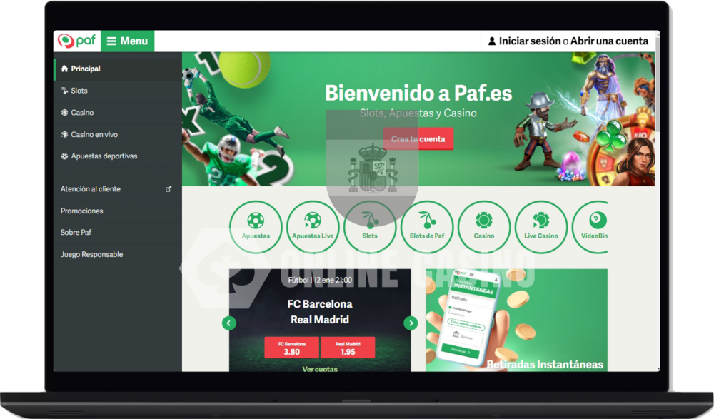 Paf Casino desktop Paf Casino desktop
