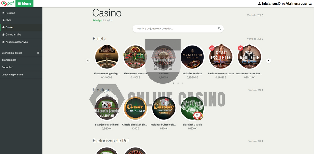 Paf Casino Paf Casino