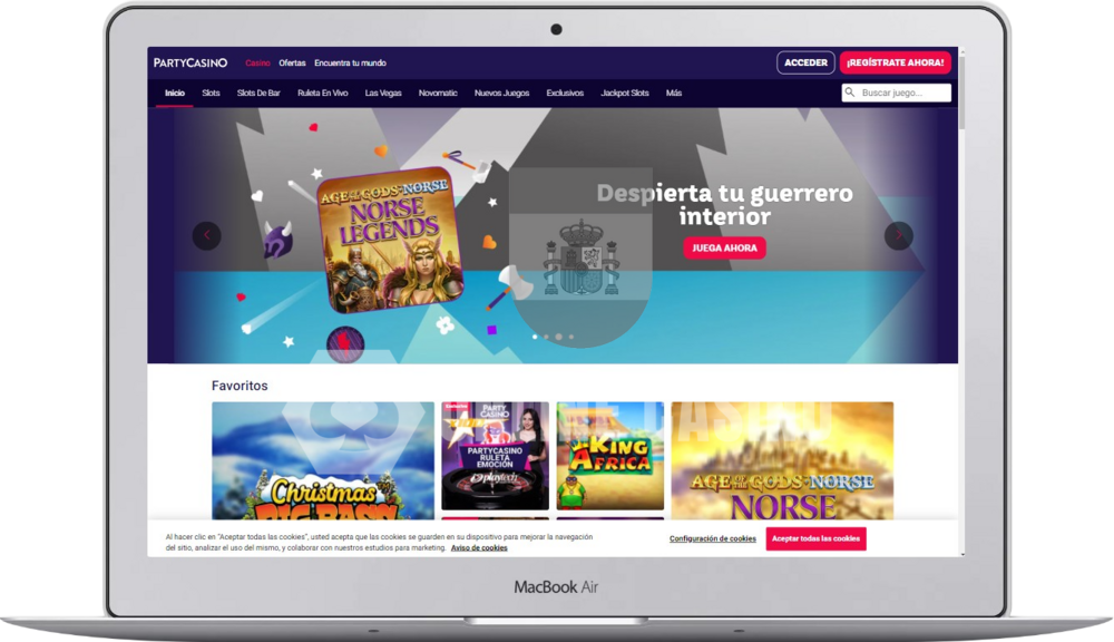 Party Casino desktop Party Casino desktop