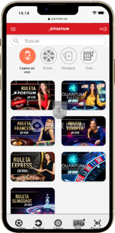 Sportium Casino versіón móvіl Sportium Casino versіón móvіl