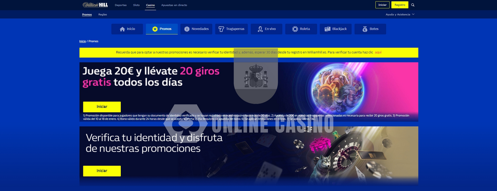 William Hill Casino bonos William Hill Casino bonos