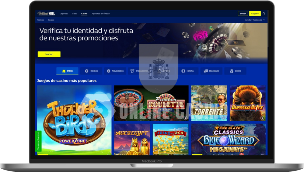William Hill Casino desktop William Hill Casino desktop