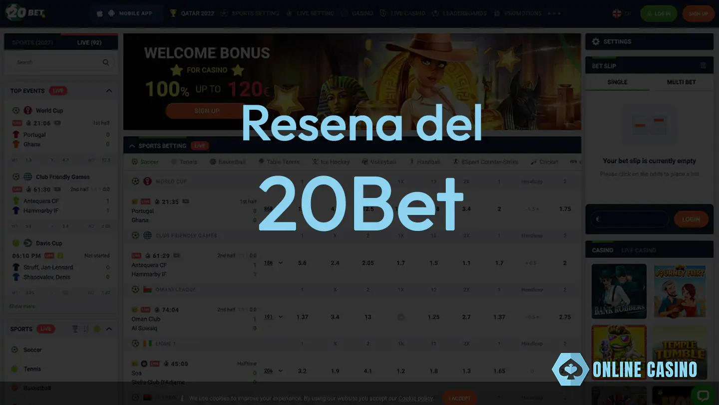 20bet licencia españa